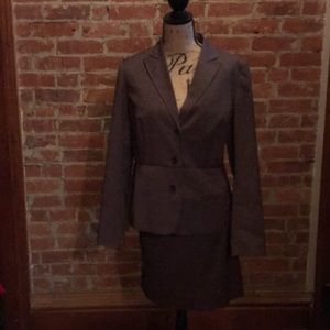 Gorgeous chocolate Banana Republic suit
